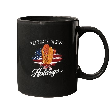 Discover Funny BBQ Pun Retro Vintage Hot Dog Lover Mugs