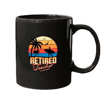Discover Retired Teacher Mugs