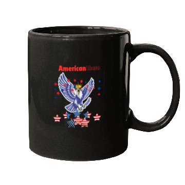 Discover American Lhasa Eagle Mugs