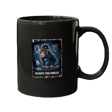 Discover Always emo gorilla admirers Premium Mugs