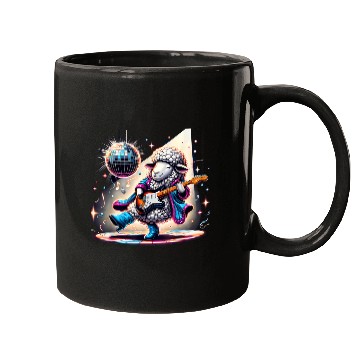 Discover Disco Ball Guitar Sheep Mugs