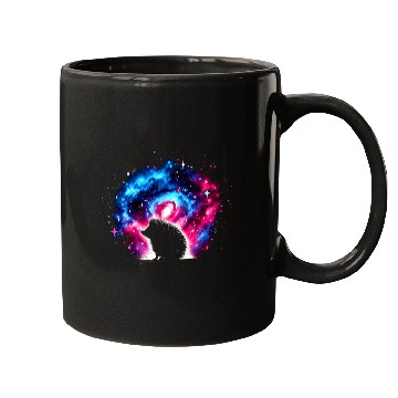 Discover Cool Hedgehog Galaxy Space Art Mugs