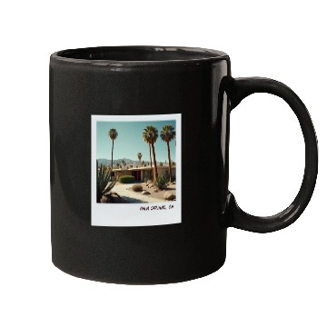 Discover Mono Enterprises "Travels" Palm Springs #1 Mugs