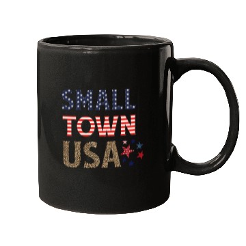 Discover SMALL TOWN USA Mugs