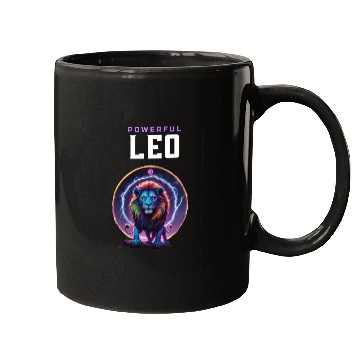 Discover Astrology Leo a Powerful Lion Mugs