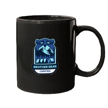 Discover Brother Bear Camping Mugs