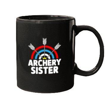 Discover Archery Sister Archer Bow And Arrow Sis Mugs