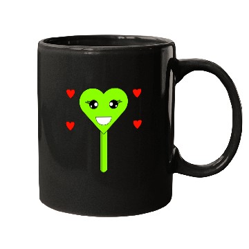 Discover Cuttie Green Lollipop Mugs