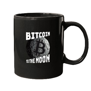 Discover Bitcoin to the moon! Cryptocurrency Crypto Mugs