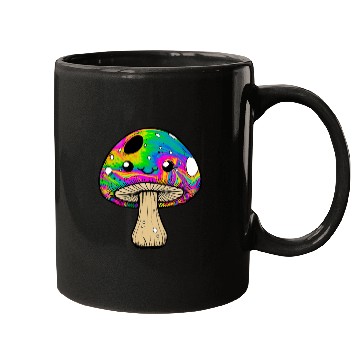 Discover psychedelic Kawaii Mushroon Mugs