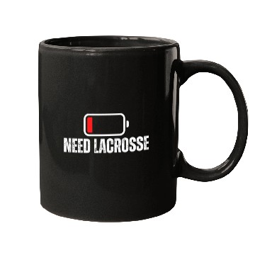 Discover Need Lacrosse Low Battery Funny Lacrosse Mugs