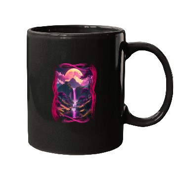 Discover Alien world nature scene Mugs