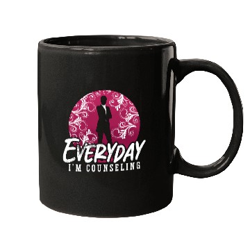 Discover School Counselor Everyday I'm Counseling Therapist Mugs