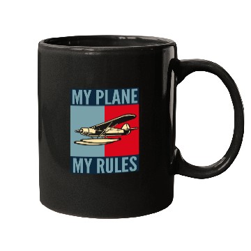 Discover Pilot My Airplane My Rules Mugs