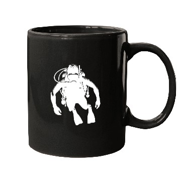 Discover Perfect Buoyancy Scuba Diver Diving Club Mugs