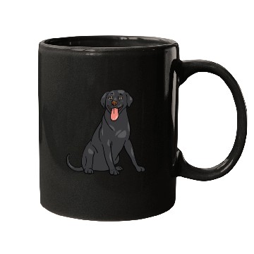 Discover Dog - Black Lab Mugs