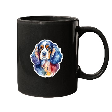 Discover American Cocker Spaniel Watercolor Mugs