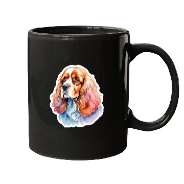 Discover American Cocker Spaniel Watercolor Mugs