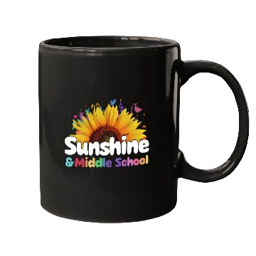 Discover Sunshine and Middle School Back to School Mugs