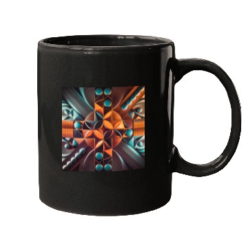 Discover Geometric Symphony Mugs
