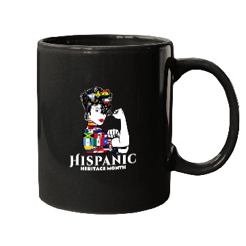 Discover Hispanic Heritage Month Latino Countries Flag Mugs