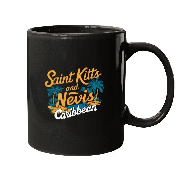 Discover Saint Kitts And Nevis Caribbean Souvenir Mugs