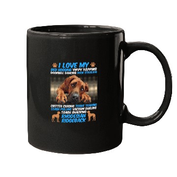 Discover Ridgeback Owner I LOVE MY RHODESIAN RIDGEBACK Mugs