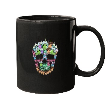 Discover Bubble Tea Skull Mugs Men Boba Tea