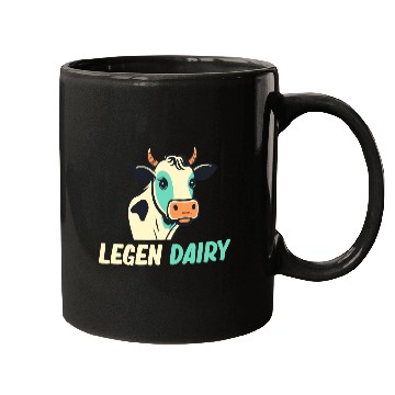 Discover Legend Dairy Cattle Farmer Hereford Ranchero Mugs