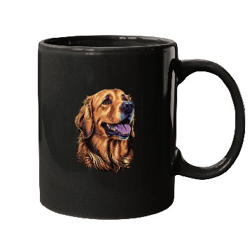 Discover Cute Golden Retriever Dog Lover Mugs