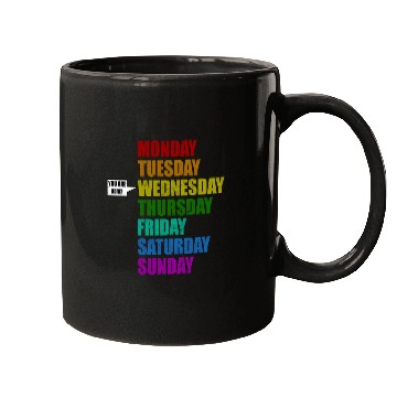 Discover Funny You Are Here Weekly Days Humor - Wednesday Mugs