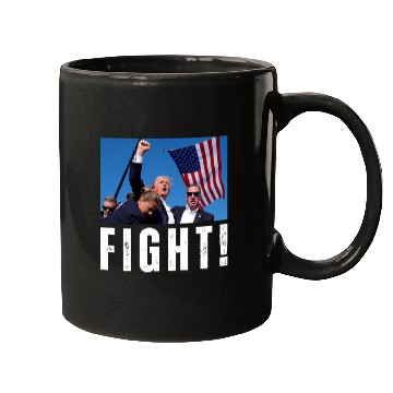 Discover Fight Trump Design Mugs