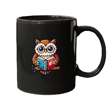 Discover If you need me Owl be Reading Cute Owl Mugs