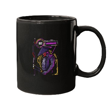 Discover Cyberpunk Style Neon Effect Mugs
