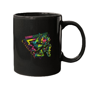Discover Cyberpunk Cosplay Synthwave Gaming Mugs