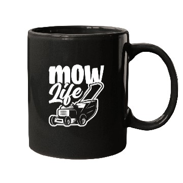 Discover Landscaper Gardener Lawn Mowing Life Mugs