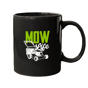 Discover Landscaper Gardener Lawn Mowing Life Mugs