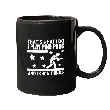 Discover Ping Pong That's What I Do Funny Ping Pong Mugs