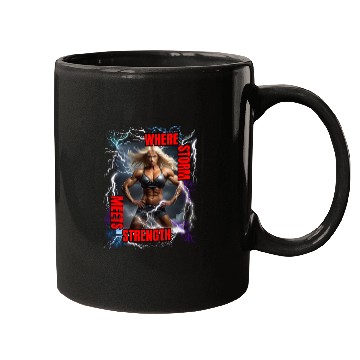 Discover Storm , gym design Mugs