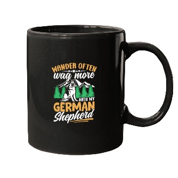 Discover Wander often wag more with my German Shepherd Mugs
