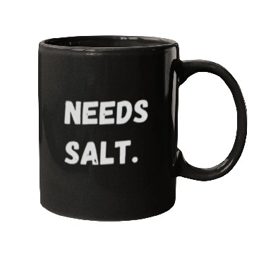 Discover Needs Salt | Funny Cooking Chef Mugs