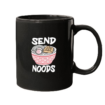 Discover Send Noods Funny Japanese Ramen Noodle Mugs