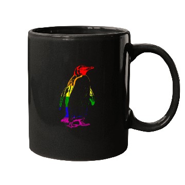 Discover Rainbow Pengu Mugs