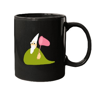 Discover Crawly Gnome Tiny Green Wizard, Funny Green Gnome Mugs