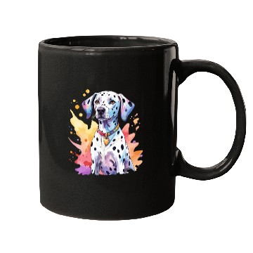 Discover Dalmatian Dog Watercolor Mugs