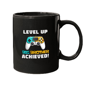 Discover Funny Big Brother Level Up Mugs