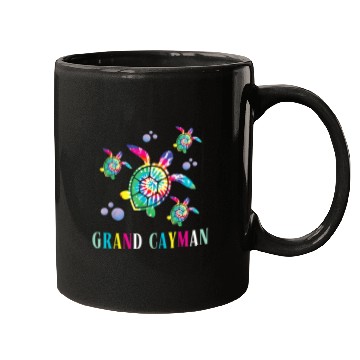 Discover Cayman Souvenir Islands Turtle Mugs