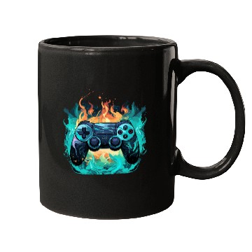 Discover Control all the Things Video Game Controller Mugs