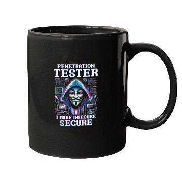 Discover Penetration Tester: I make insecure secure Mugs