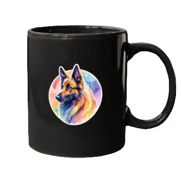Discover Belgian Shepherd Watercolor Mugs